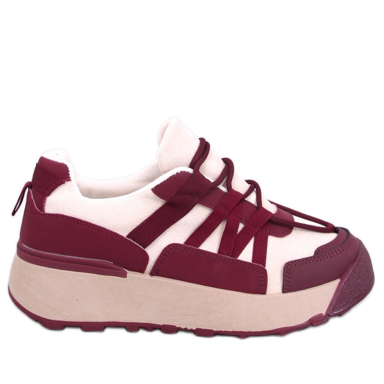 Potts Wine Sneakers für Damen rot