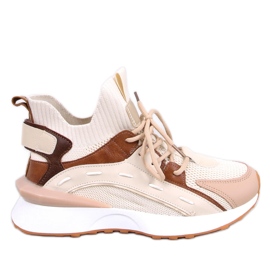 Boyce Beige Sockensneaker