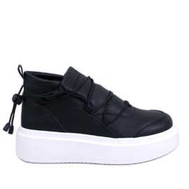 Überzogene Sneakers von Cooper Black schwarz