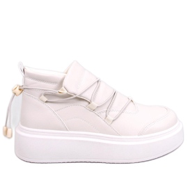 Geschlossene Sneakers in Beige von Cooper