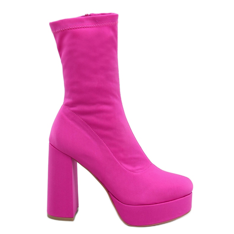 Plateaustiefel Baldacci Fuchsia rosa
