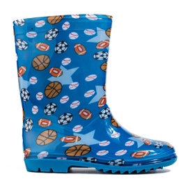 Blaue Shelovet-Gummistiefel für Jungen