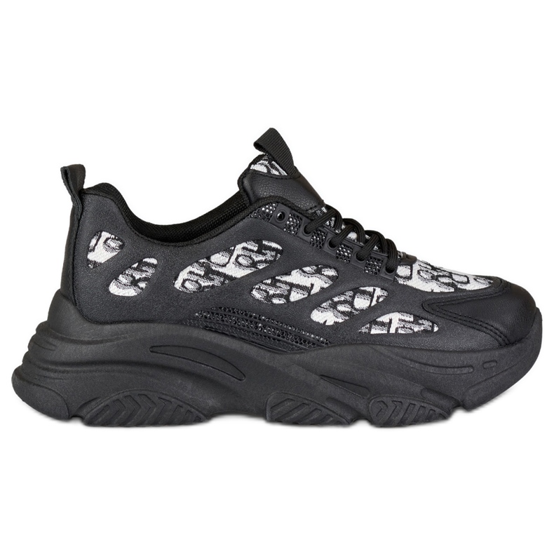 Schwarze Damen-Sneaker von Emis