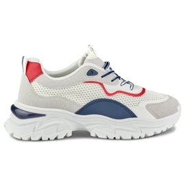 Weiße Damensneaker von Laila