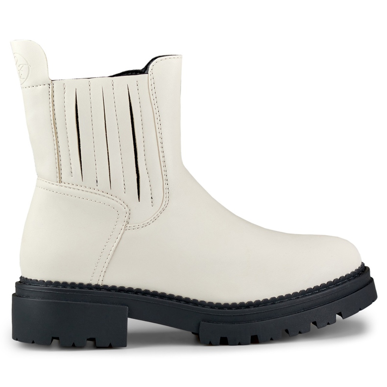 Hellbeige Damen-Öko-Lederschuhe von Dany