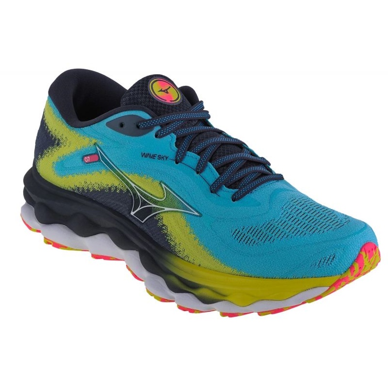 Mizuno Wave Sky 7 M J1GC230203 Schuhe blau