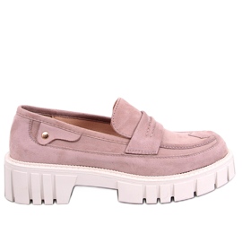 Chandra Khaki Plateau-Loafer lila