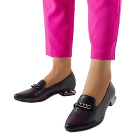 Schwarze Ballerinas mit Lederinnensohle von Lovato Lords