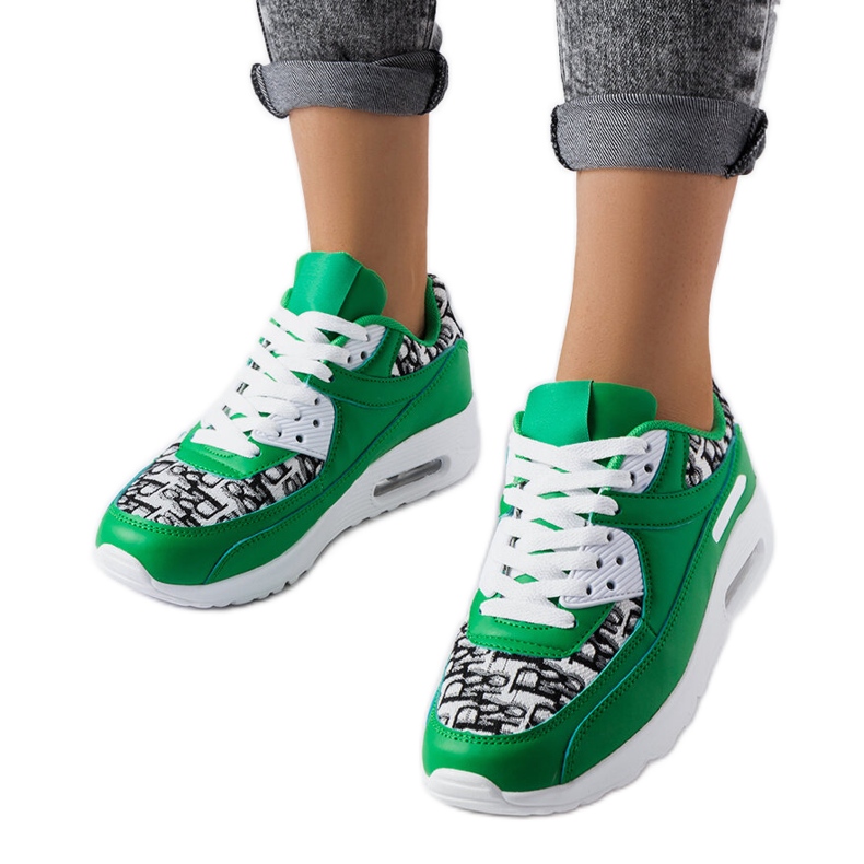 Grüne Sport-Sneaker von Brattiro