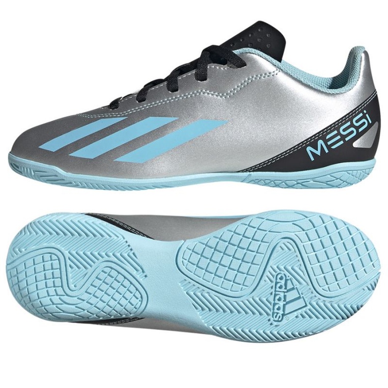 Adidas X Crazyfast Messi.4 In Jr IE4070 Fußballschuhe grautöne