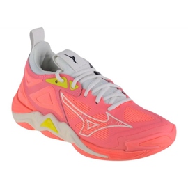 Volleyballschuhe Mizuno Wave Momentum 3 W V1GC231206 rot grautöne