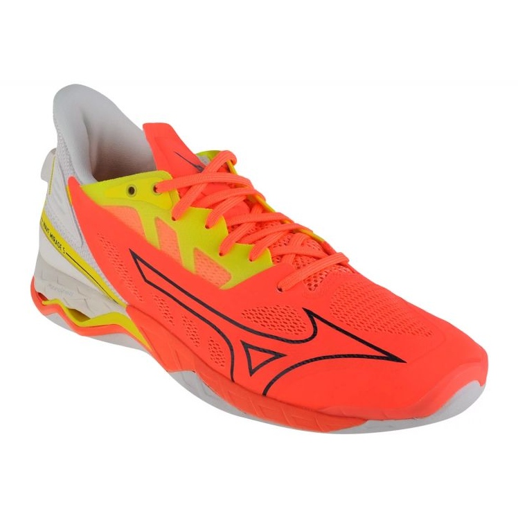 Mizuno Wave Mirage 5 M X1GA235002 Handballschuhe orange orangen und rottöne
