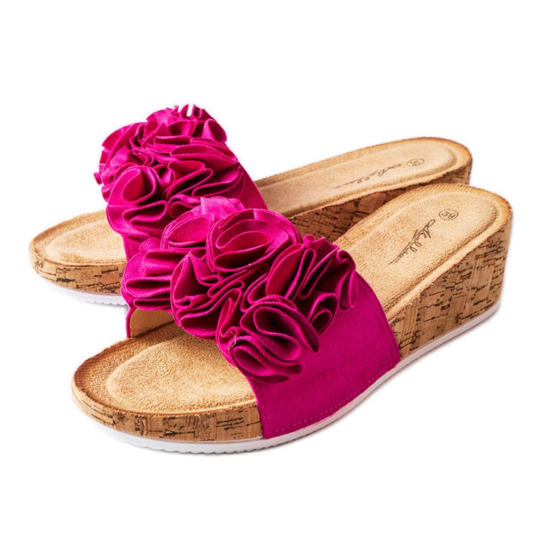 Rosa Keilsandalen von Estella