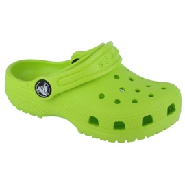 Crocs Classic Clog Kids T Jr 206990-3UH Hausschuhe grün