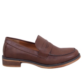 Rhodes Cuoio klassische Loafer für Damen braun