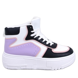 Storm SCHWARZ / LILA High-Top-Sneakers