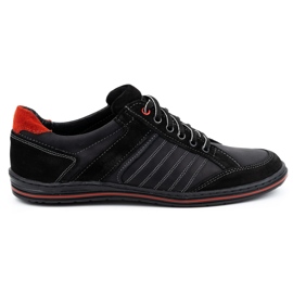 KOMODO Herrenschuhe aus polnischem Leder 236K schwarz