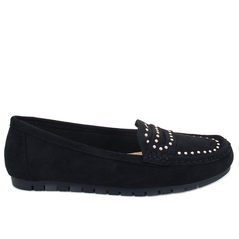 Deys Schwarze Damen-Loafer