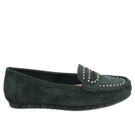 Deys Green Damen-Loafer grün