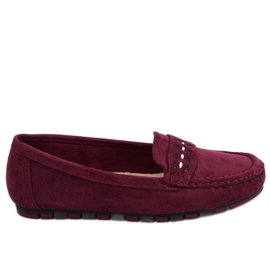 Guerra Wine Damen-Loafer rot