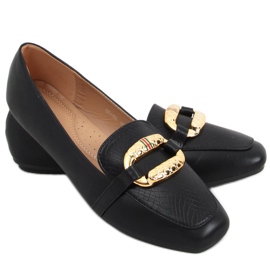 Saimon Black Damen-Loafer schwarz