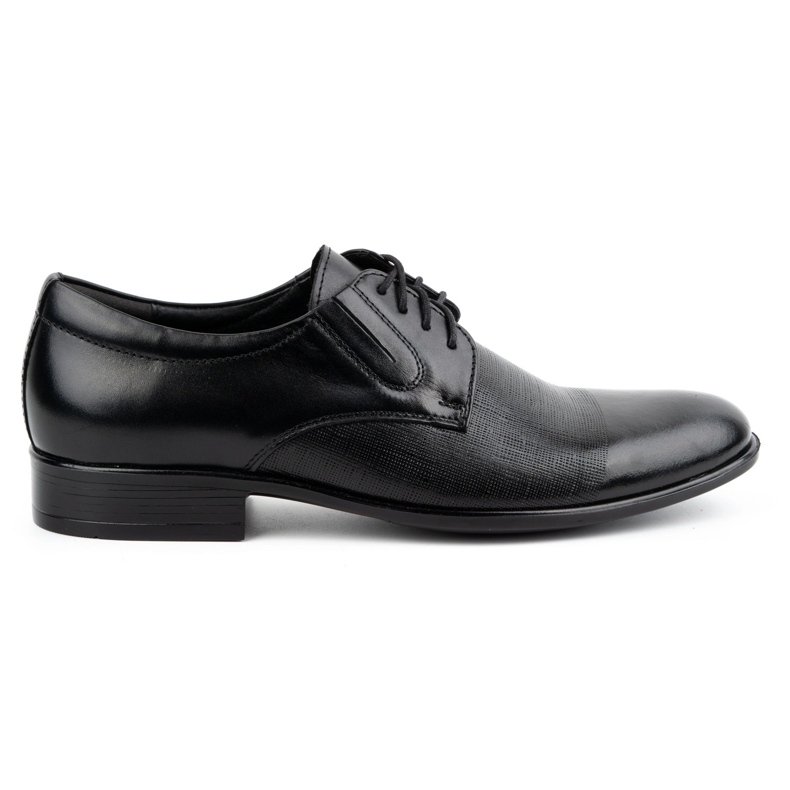 Kampol Formale Herren-Lederschuhe 358KAM schwarz