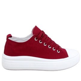 Ebbe W.RED Damenturnschuhe rot