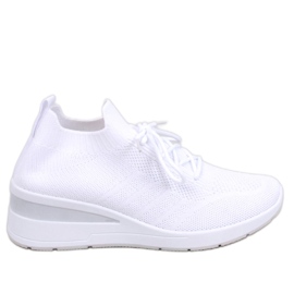 Leakes Weiße Keilsneaker