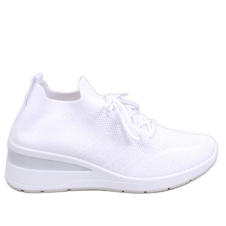 Leakes Weiße Keilsneaker