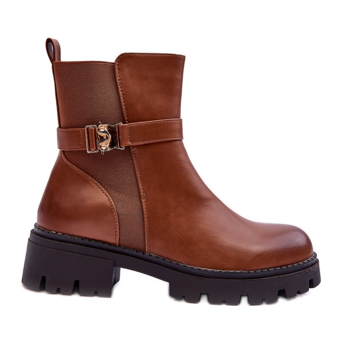 FB2 Damen Jodhpurstiefel Braun Elspetia