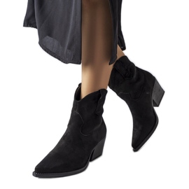 Schwarze Cowboystiefel von Christi