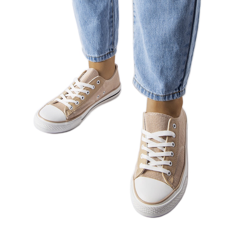 Beige Landro-Sneaker
