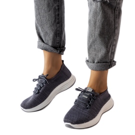 Graue Stoffsneaker von Tommaso