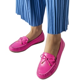 Rosa Schleife-Loafer von Via Foria