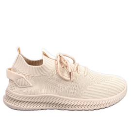 Sigart Beis Sockensportschuhe beige