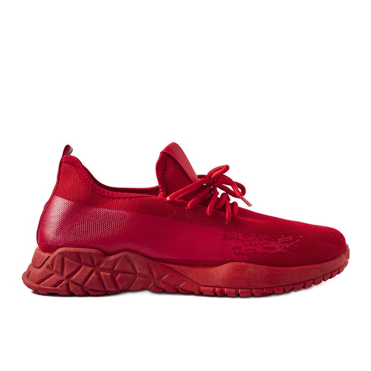 Rote Herren-Sneaker von Drive