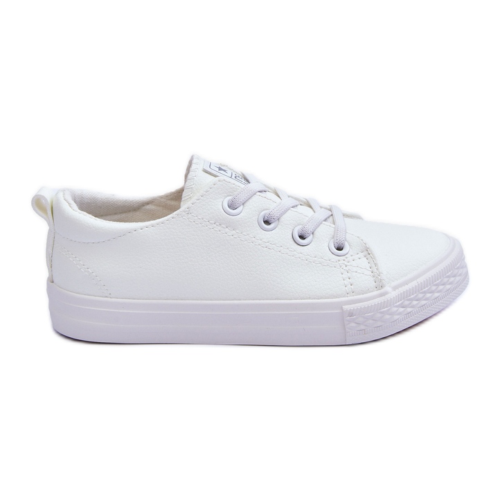 PE1 Weiße Poliana-Kindersneaker