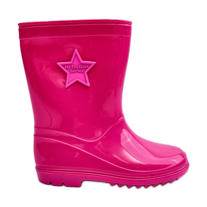 PG3 Gummistiefel für Kinder, Fuchsia Malvi rosa