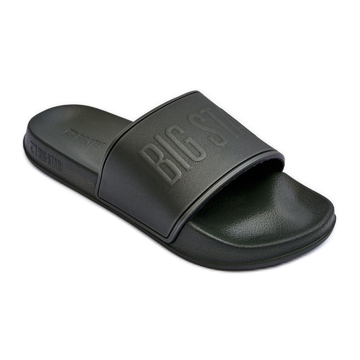Leichte Herren-Flip-Flops aus Schaumstoff Big Star MM174324 Dunkelgrün