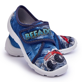 BEFADO S.A. Befado Jungenhausschuhe 974X507 Blau