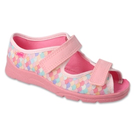 Befado Kindersandalen mit Klettverschluss 969Y169 rosa