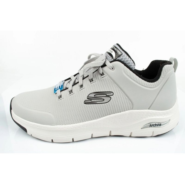 Herren Sportschuhe Skechers Arch Fit 232200-lgbk Grau