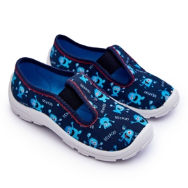 BEFADO S.A. Befado Hausschuhe Schuhe 975X177 Blau