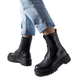 Schwarze Stiefeletten Big Star II274509