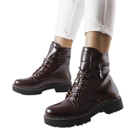 Eloisa braune Schnürarbeiter