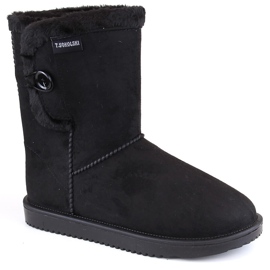 Damen-Schneestiefel Eskimo aus Wildleder, schwarz, T.Sokolski EMU2244