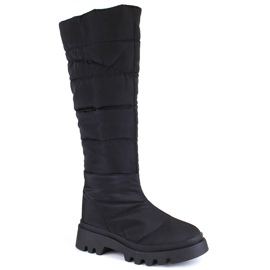 Hohe, isolierte Schneestiefel für Damen, schwarz Big Star MM274332