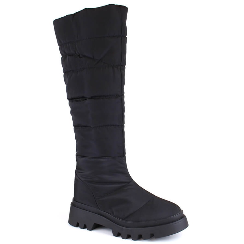 Hohe, isolierte Schneestiefel für Damen, schwarz Big Star MM274332