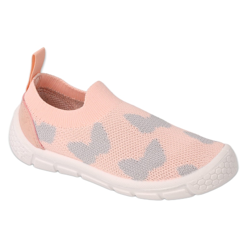 Befado rosa und graue Kinderschuhe 102X002