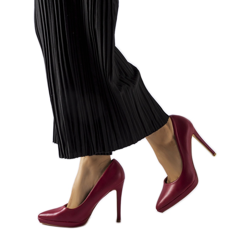 Kristins klassische burgunderrote High Heels